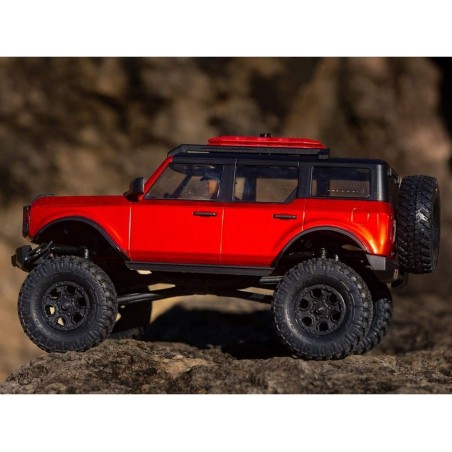 RC Crawlers - AXIAL SCX24 2021 Ford Bronco 4WD Truck RTR 1/24 Rojo - FLASH RC