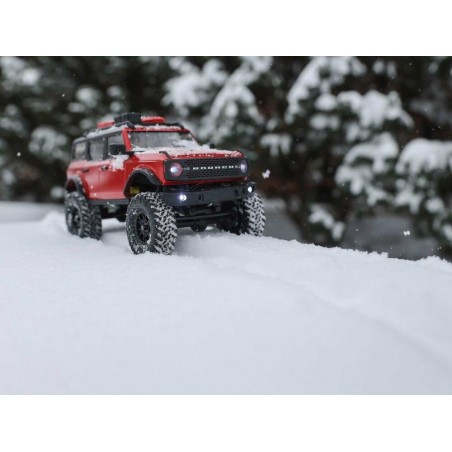 Crawlers RC - AXIAL SCX24 2021 Ford Bronco 4WD Truck RTR 1/24 Rot - FLASH RC