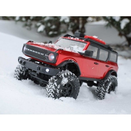 AXIAL SCX24  2021 Ford Bronco 4WD Truck RTR 1/24 Rouge - FLASH RC