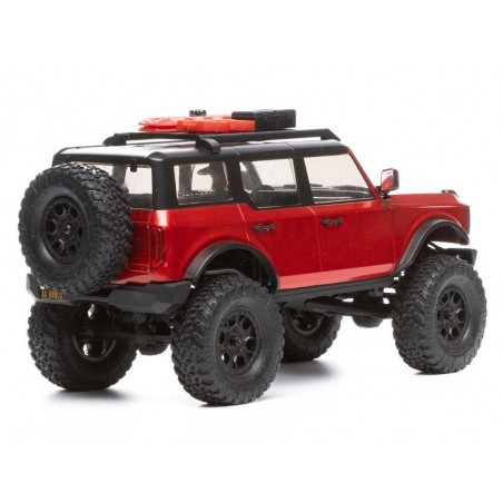 Crawlers RC - AXIAL SCX24 2021 Ford Bronco 4WD Truck RTR 1/24 Rot - FLASH RC