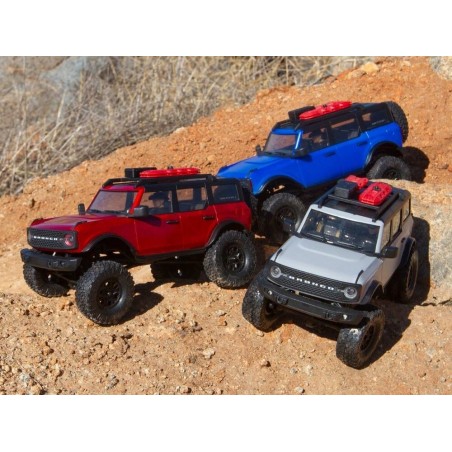 RC Crawlers - AXIAL SCX24 2021 Ford Bronco 4WD Truck RTR 1/24 Red - FLASH RC