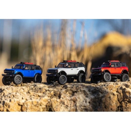 RC Crawlers - AXIAL SCX24 2021 Ford Bronco 4WD Truck RTR 1/24 Rojo - FLASH RC
