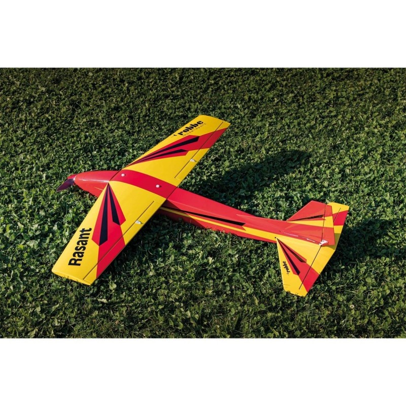RC Aerobatic planes - Wooden kit plane to build Robbe Rasant 0,90m - 50 years - Elektro version - FLASH RC