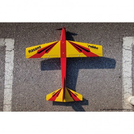 Aerei acrobatici RC - Aereo in kit di legno da costruire Robbe Rasant 0,90m - 50 anni - versione Elektro - FLASH RC