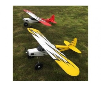 Beginner RC airplanes - Dynam Primo yellow Trainer PNP airplane approx. 1.45m - FLASH RC
