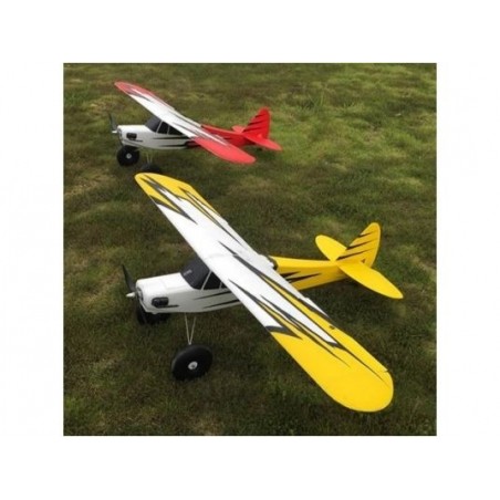 Beginner RC airplanes - Dynam Primo yellow Trainer PNP airplane approx. 1.45m - FLASH RC