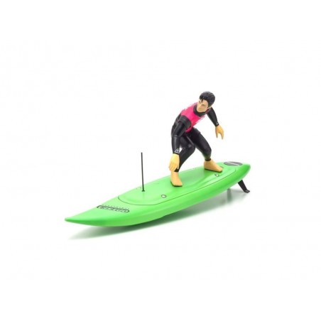 RC Powerboats - KYOSHO RC SURFER 4 RC READYSET (KT231P+) T3 GREEN - FLASH RC