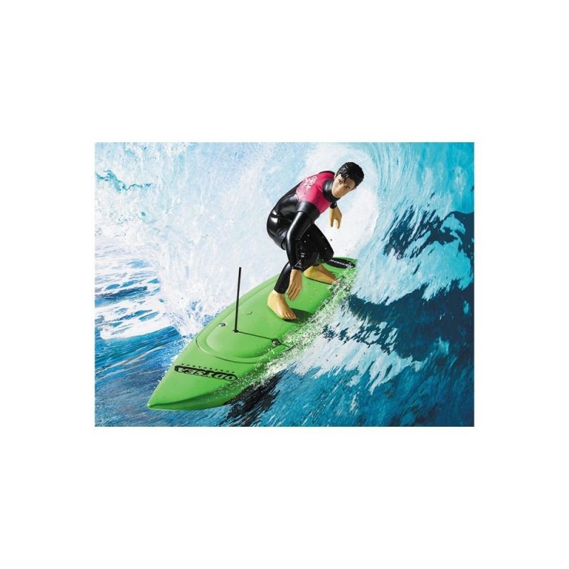 Barche a motore RC - KYOSHO RC SURFER 4 RC READYSET (KT231P+) T3 GREEN - FLASH RC