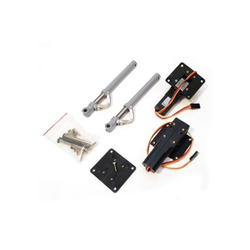 Kit carrello di atterraggio - Carrello di atterraggio elettrico SBD-5 Dauntless (.46) -- VQ-ARE16 - FLASH RC