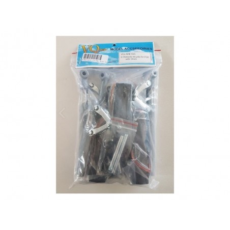 Fahrwerksätze - Elektrisches Fahrwerk Dreirad für P-38 Ligthning (46 Size) -- VQ-ARE18S - FLASH RC
