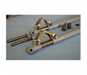 Kits de tren de aterrizaje - Triciclo eléctrico para P-38 Ligthning (Tamaño 46) -- VQ-ARE18S - FLASH RC 2