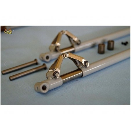Landing gear kits - Electric Tricycle for P-38 Ligthning (46 Size) -- VQ-ARE18S - FLASH RC
