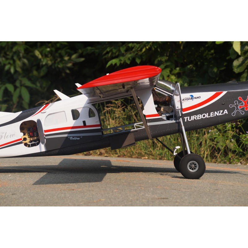 Modelo de Avión RC - Pilatus PC-6 30cc tamaño EP-GP - Versión Turbo Lenza - FLASH RC