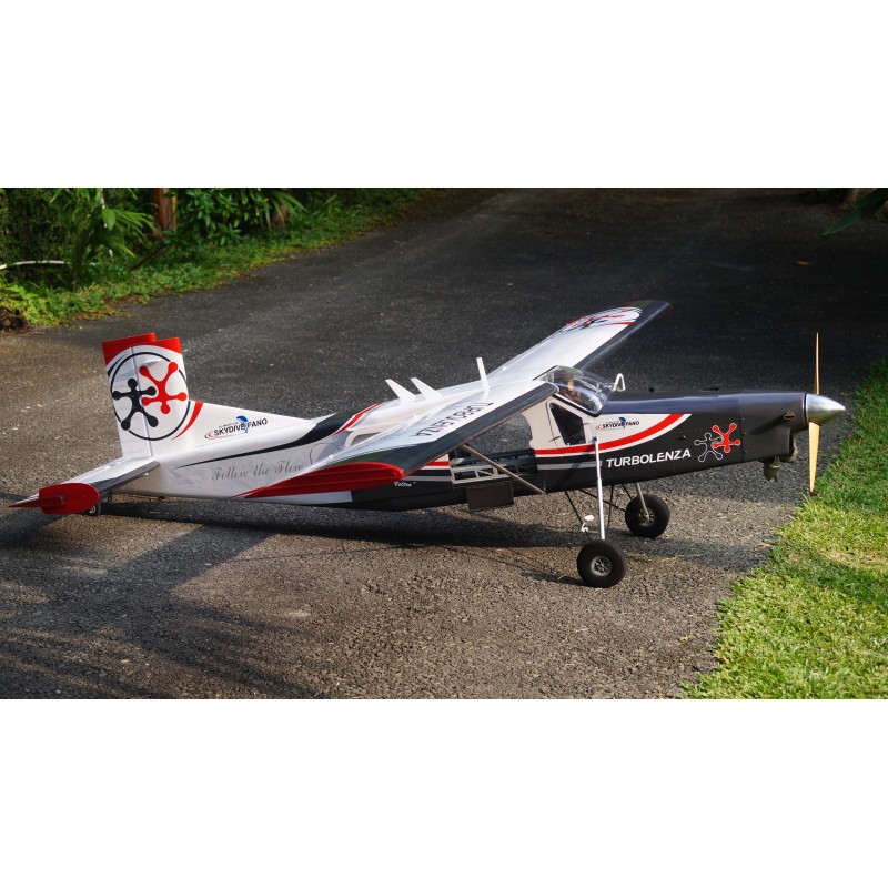 Aeromodello RC - Pilatus PC-6 30cc taglia EP-GP - versione Turbo Lenza - FLASH RC