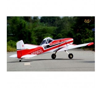 Avion VQ Model Cessna 188 Awagon 60-90 size EP-GP Red - White version ( Wingspan 2 meters) - FLASH RC