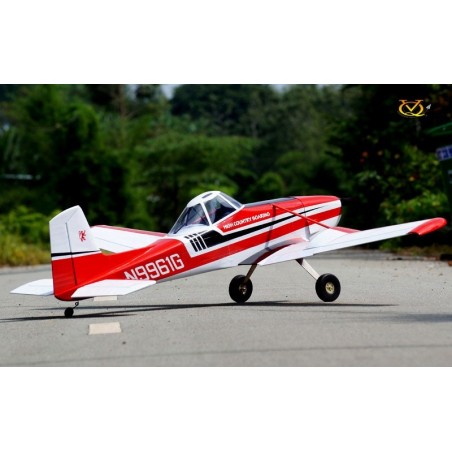 Modelo de Avión RC - Cessna 188 Awagon 60-90 tamaño EP-GP Rojo - Versión Blanca ( Envergadura 2 metros) - FLASH RC