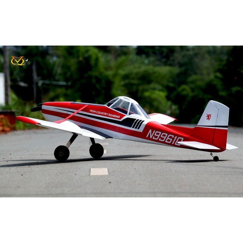 Modelo de Avión RC - Cessna 188 Awagon 60-90 tamaño EP-GP Rojo - Versión Blanca ( Envergadura 2 metros) - FLASH RC