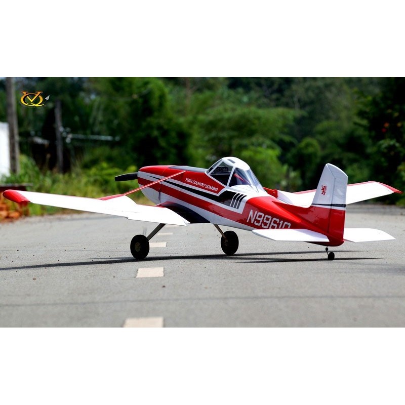 Modelo de Avión RC - Cessna 188 Awagon 60-90 tamaño EP-GP Rojo - Versión Blanca ( Envergadura 2 metros) - FLASH RC