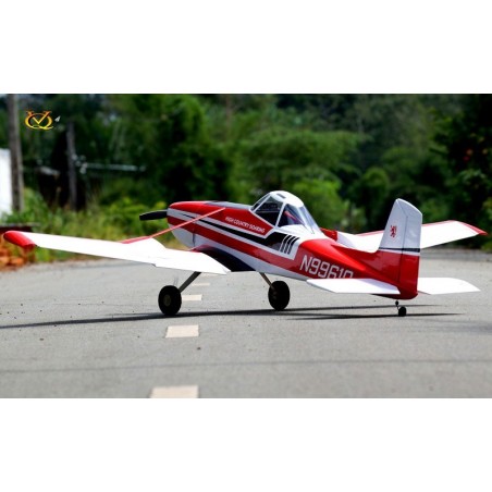 Modelo de Avión RC - Cessna 188 Awagon 60-90 tamaño EP-GP Rojo - Versión Blanca ( Envergadura 2 metros) - FLASH RC