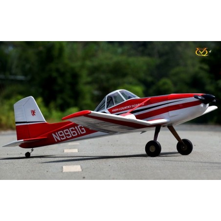 RC Model Aircraft - Cessna 188 Awagon 60-90 size EP-GP Red - White version ( Wingspan 2 meters) - FLASH RC