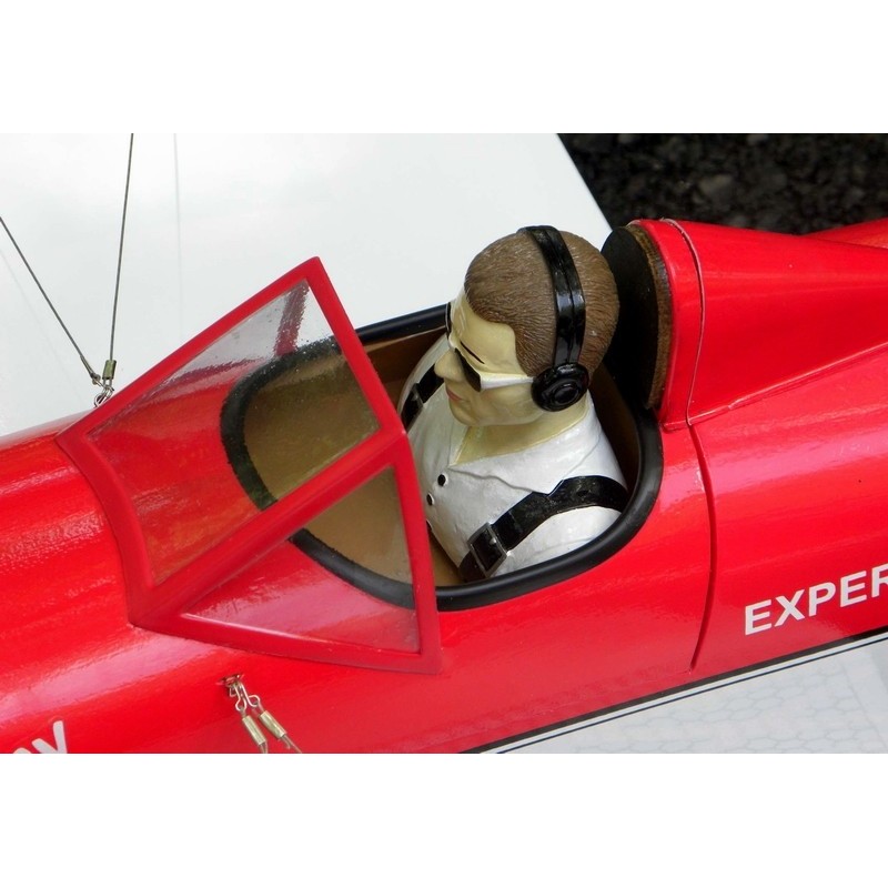 Modelo de Avión RC - Fly Baby 50 EP / GP ( Rojo ) 1,6 metros de envergadura - FLASH RC