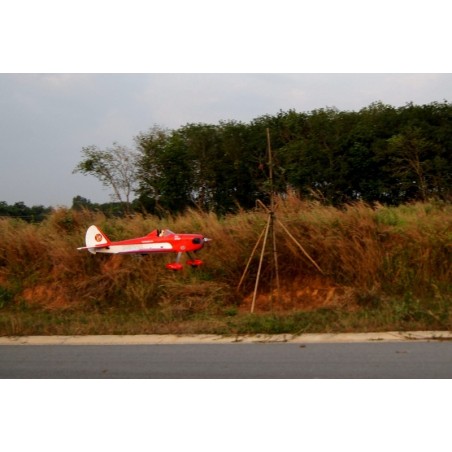 RC Model Aircraft - Fly Baby 50 EP / GP ( Red ) 1.6 meters wingspan - FLASH RC