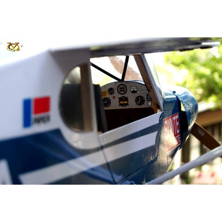 Modelo de avión RC - Super Cub 46 tamaño EP/GP versión Burda - FLASH RC