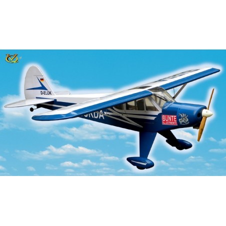 RC Kunstflugzeuge - Super Cub 30cc size ( wingspan 2.75 meters ) Burda version - FLASH RC