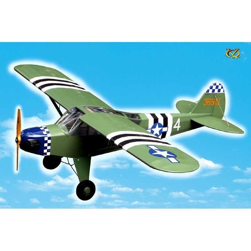 Modelo de Avión RC - L-4A 30cc tamaño ( Envergadura 2,75 metros ) - FLASH RC