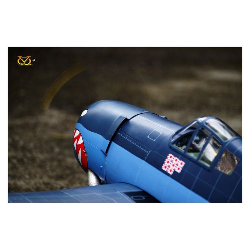 Warbirds RC - F6F Hellcat 46 tamaño EP-GP - FLASH RC