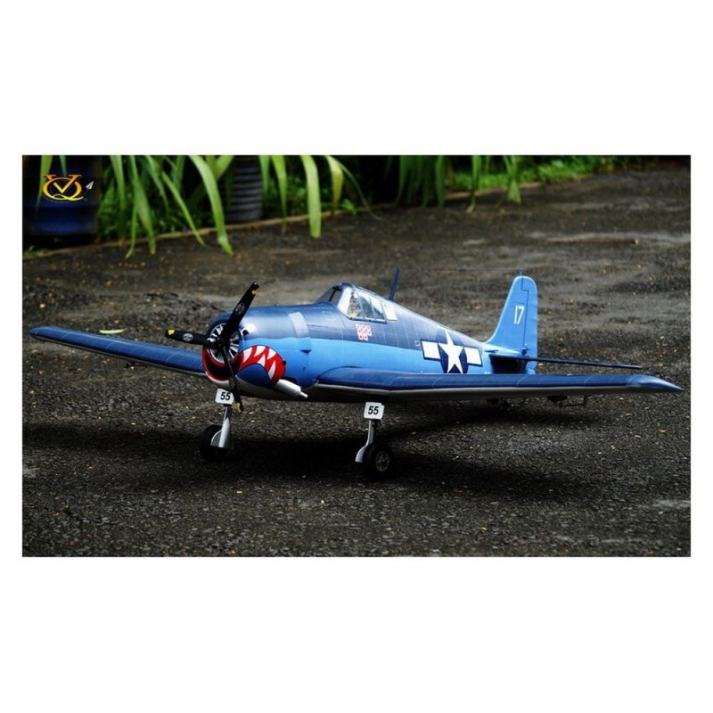 Warbirds RC - F6F Hellcat 46 tamaño EP-GP - FLASH RC