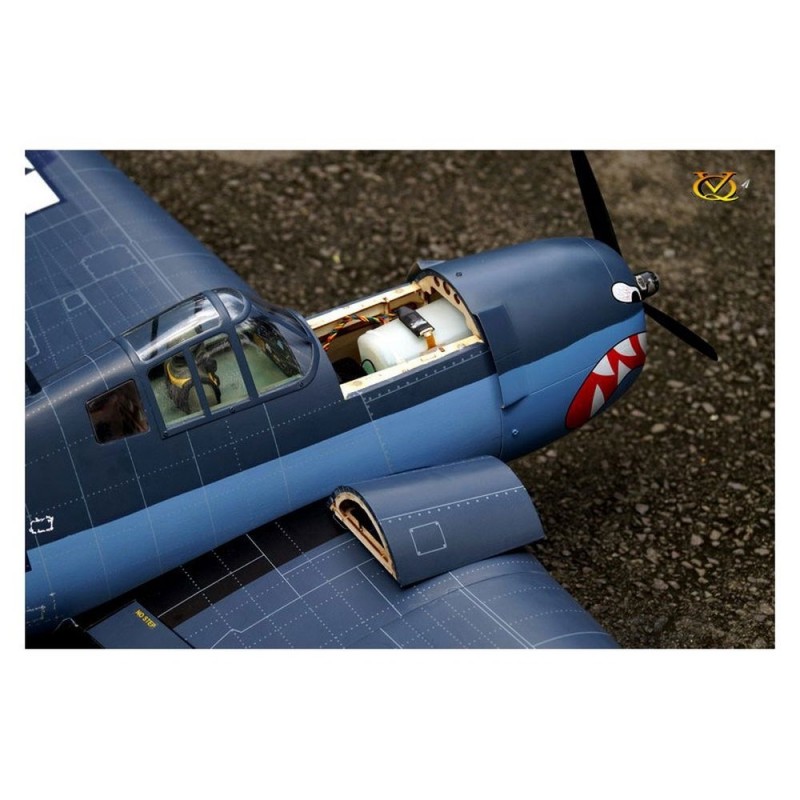 Warbirds RC - F6F Hellcat 46 tamaño EP-GP - FLASH RC