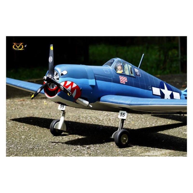 Warbirds RC - F6F Hellcat 46 tamaño EP-GP - FLASH RC
