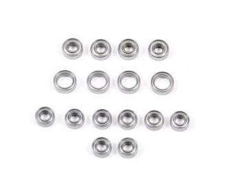 Piezas de recambio para camiones RC - Kit de cojinetes Tamiya TT02 - 54476 - FLASH RC
