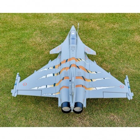 RC Jets - Jet Dassault Rafale 64mm EDF PNP kit (Grey/Tiger) + gyro reflex - FLASH RC