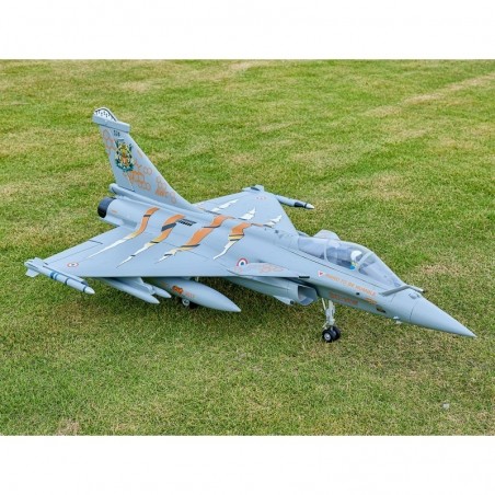 RC Jets - Jet Dassault Rafale 64mm EDF PNP kit (Grey/Tiger) + gyro reflex - FLASH RC