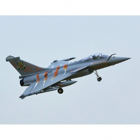 RC Jets - Jet Dassault Rafale 64mm EDF PNP kit (Grey/Tiger) + gyro reflex - FLASH RC