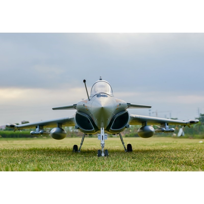 RC Jets - Jet Dassault Rafale 64mm EDF PNP kit (Grey/Tiger) + gyro reflex - FLASH RC