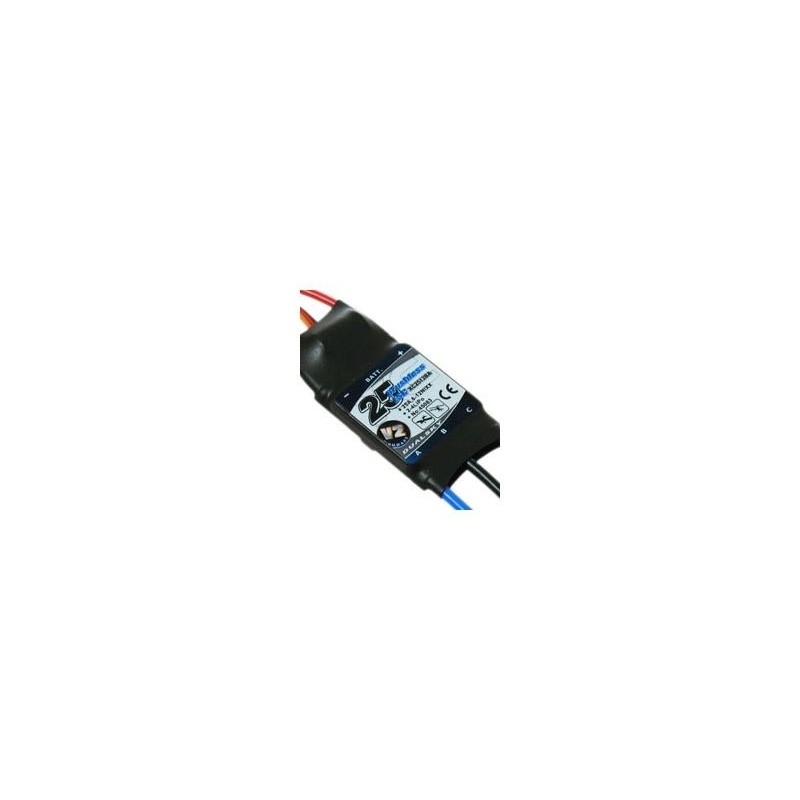 Brushless - Controleur Brushless 25A V2 - XC2512BA Dualsky - FLASH RC