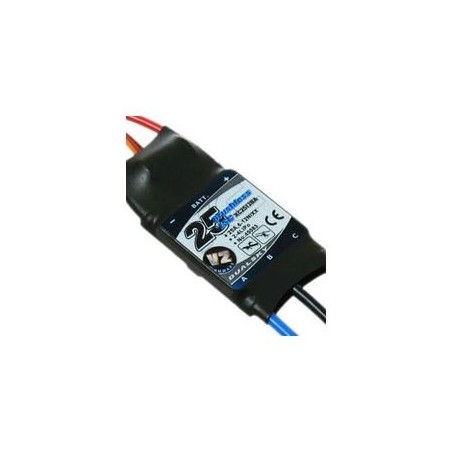 Brushless - Controleur Brushless 25A V2 - XC2512BA Dualsky - FLASH RC