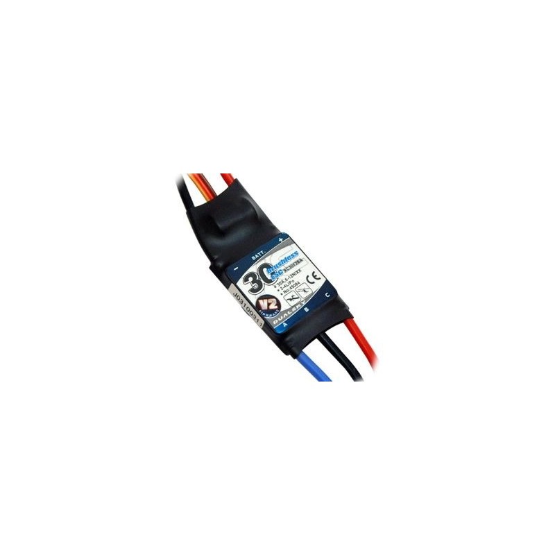 Brushless - Controlador Brushless 30A V2 - XC3012BA Dualsky - FLASH RC