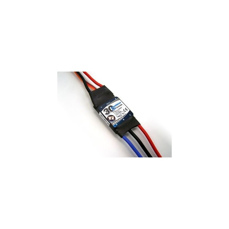 Brushless - Brushless Controller 30A V2 - XC3012BA Dualsky - FLASH RC