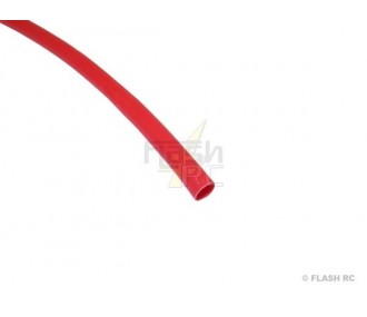 Thermo Sleeve for electrical wires - 50cm Thermo Sleeve 2:1 red 4,8mm - FLASH RC
