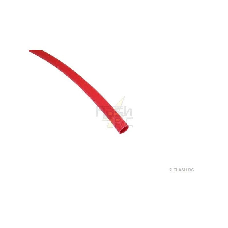 Thermo Sleeve for electrical wires - 50cm Thermo Sleeve 2:1 red 4,8mm - FLASH RC