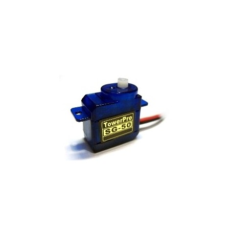 Servos - LOTE de 4 micro Servos SG50 5g Towerpro - FLASH RC