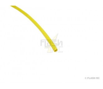 Manicotto termico per cavi elettrici - 50cm Manicotto termico 2:1 giallo 2,4mm - FLASH RC