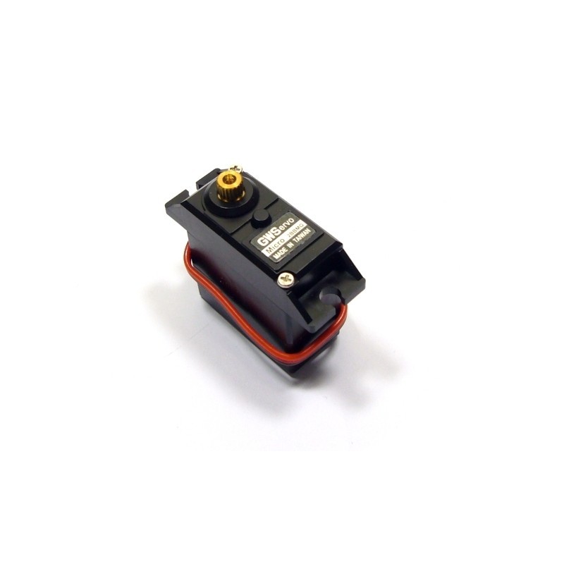 Servos - Servo micro GWS 2BBMG/JR - Toma JR (28g, 6.4kg.cm, 0.14s/60°) - FLASH RC