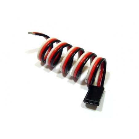 Cables servo - Futaba enchufe macho 30cm 0,25mm² Muldental - FLASH RC