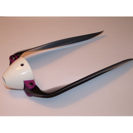 Cone - folding propeller - Folding propeller 12x8 with Ø30 CONE for Ø4,0 AXIS - FLASH RC