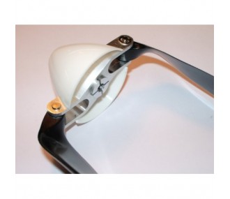 Ensembles cône - hélice repliable - Hélice repliable 11x8 avec CONE Ø38 pour AXE Ø4,0 - FLASH RC 2